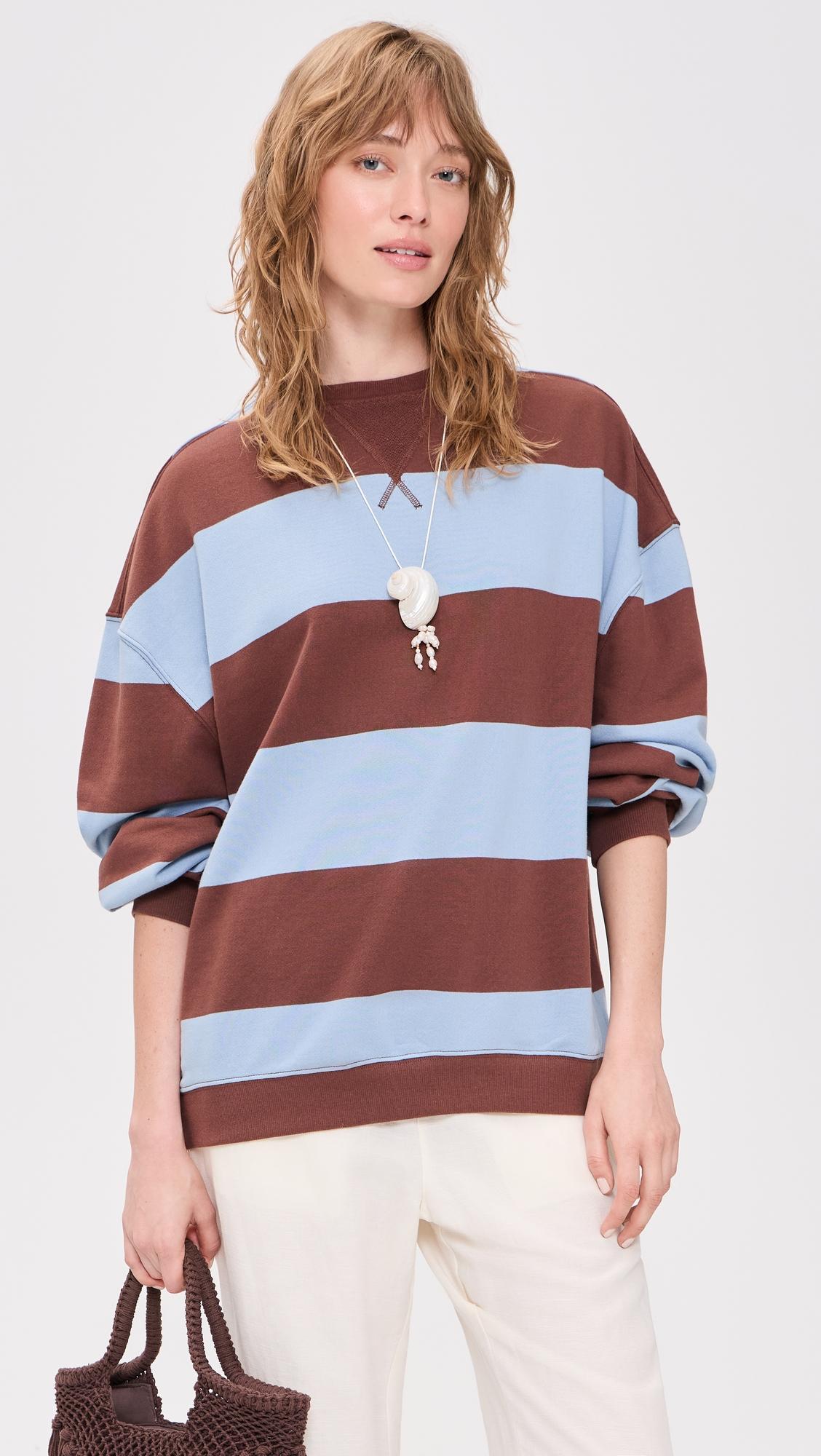 classic stripe pullover