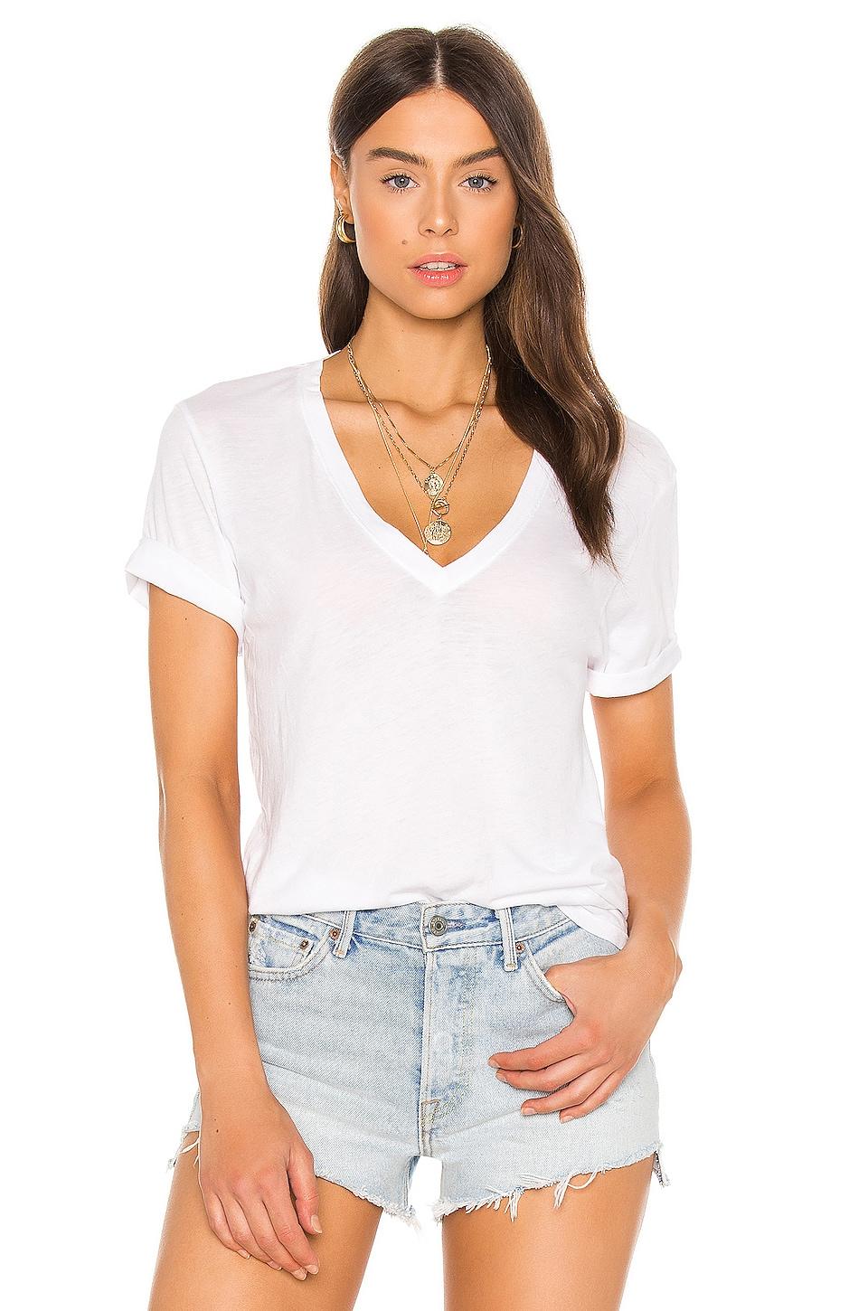 classic v neck tee
