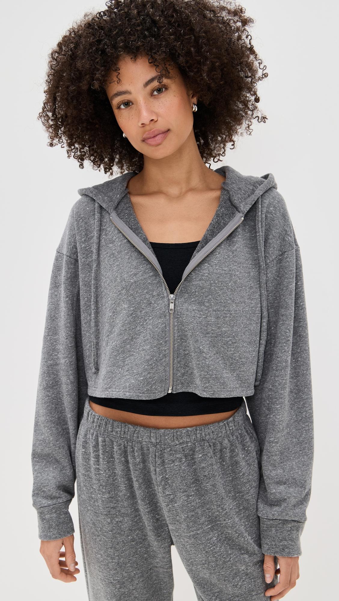 classic zip up sweatshirt