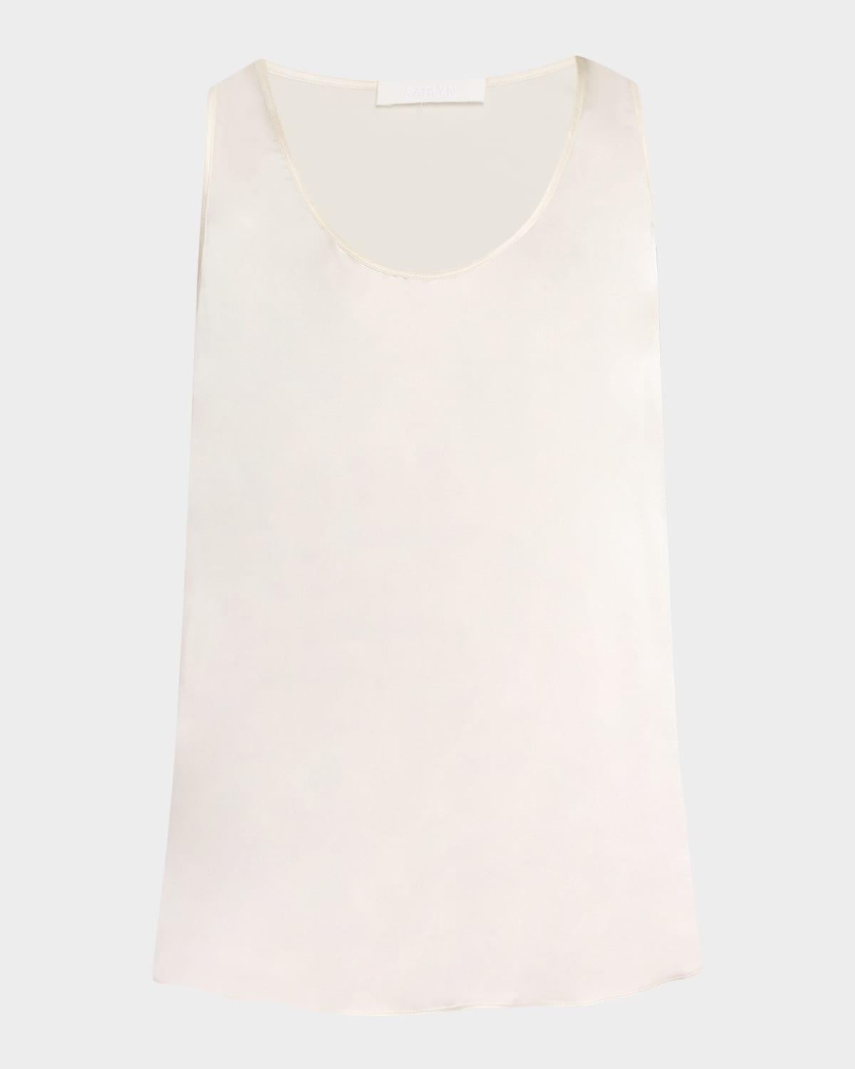 claudia scoop-neck racerback tank top