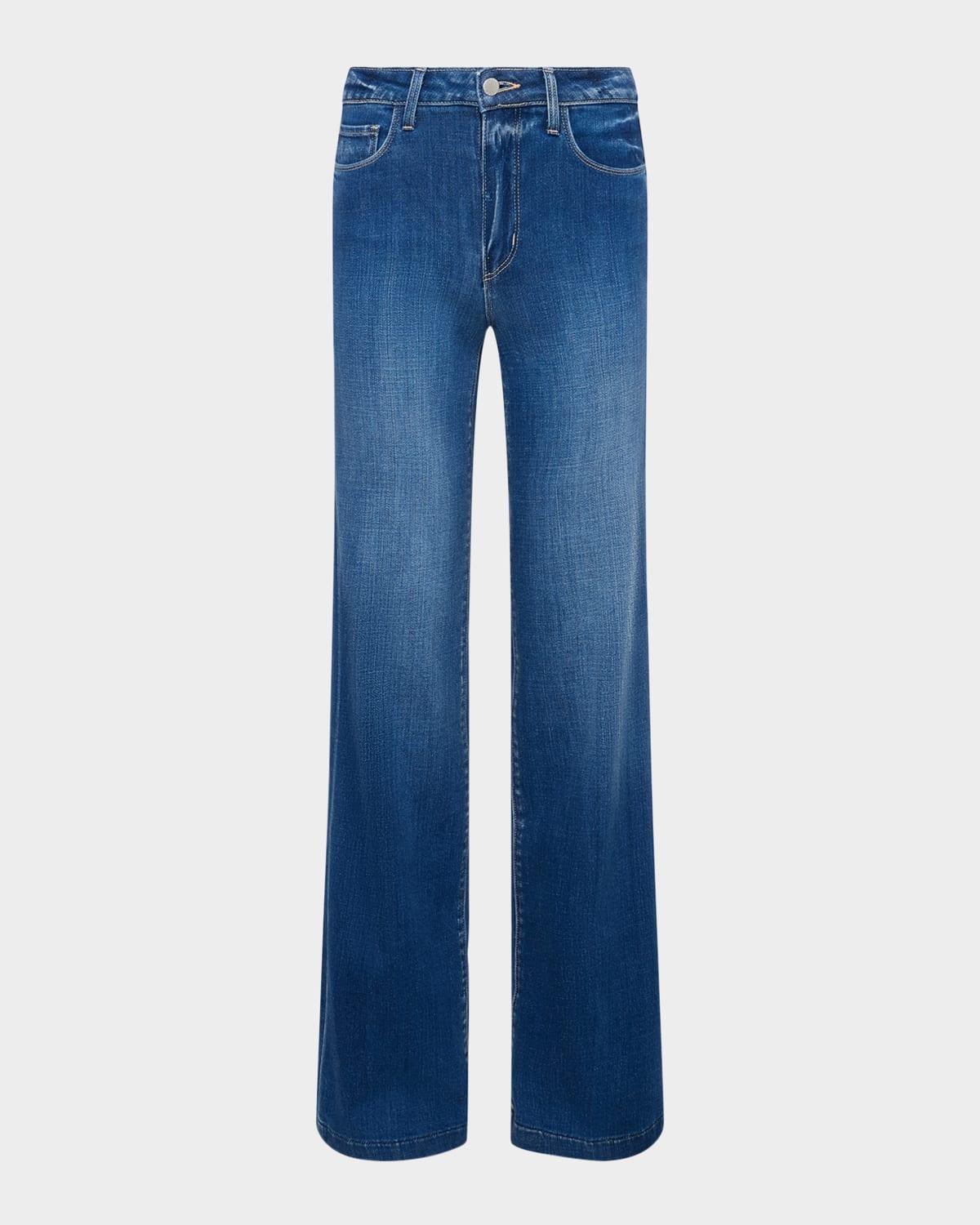 clayton high rise wide-leg jeans