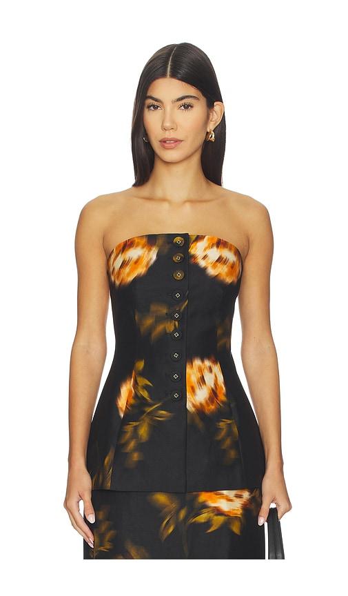 clea albedo top in black.