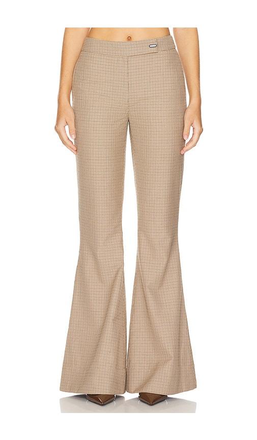 clea alessandra trouser in tan.