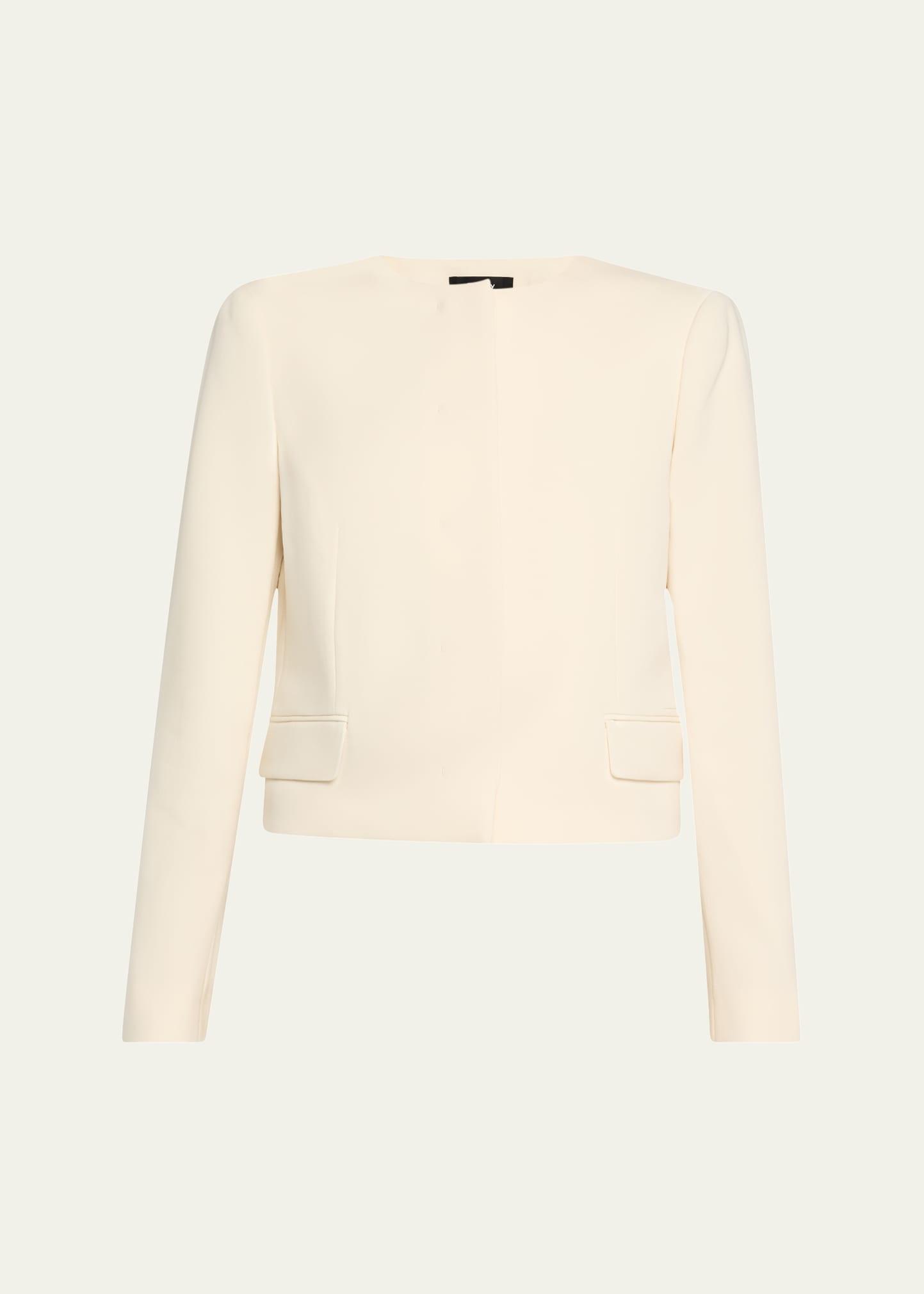 clean crepe jacket