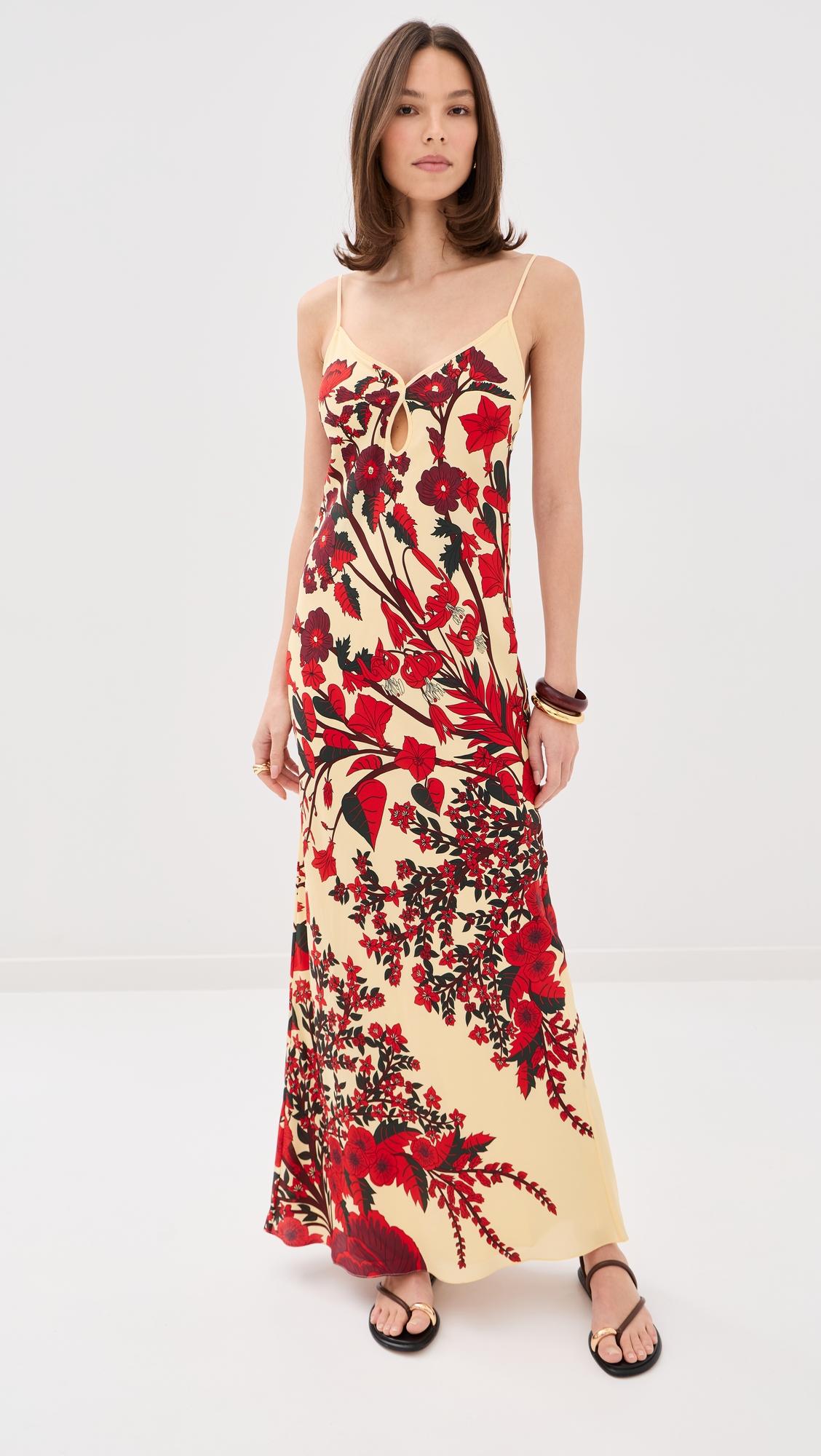 clean reinterpretation maxi dress