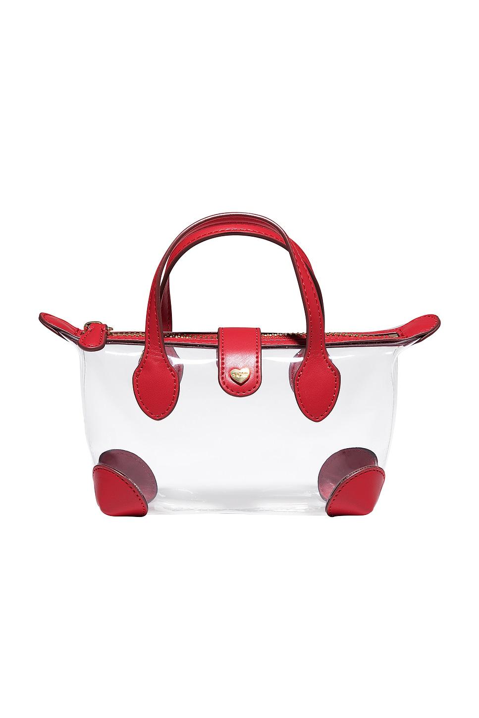 clear micro pouchette