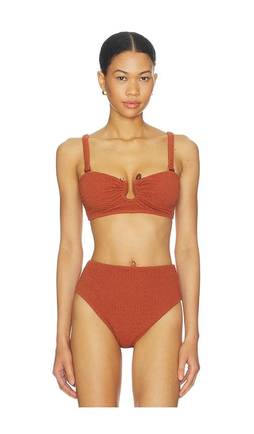 cleobella anais top in brown.