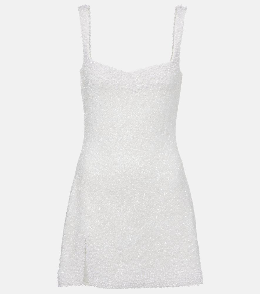 clio peppiatt bridal venus embellished minidress
