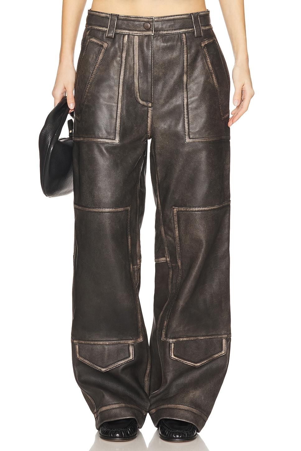 clive leather pant