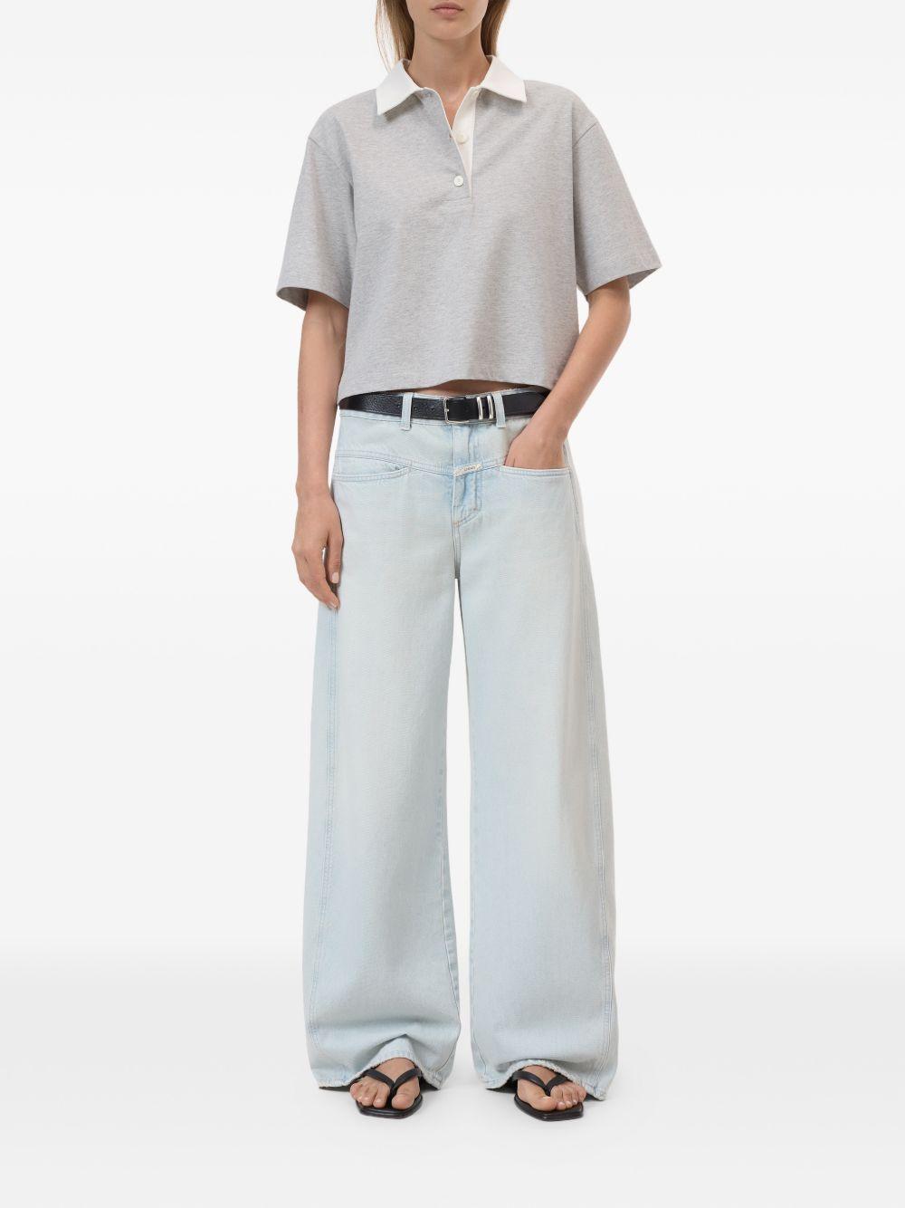 closed jeans white cotton - women