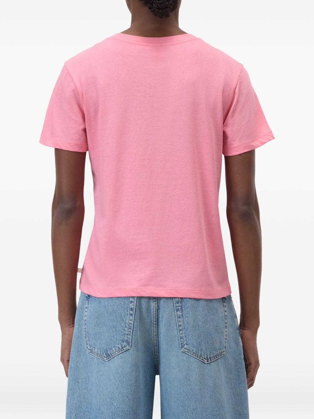 closed t-shirts and polos pink organic cotton - women
