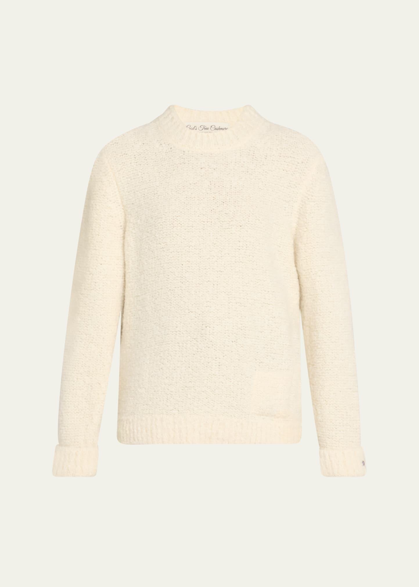 cloud boucle cashmere sweater