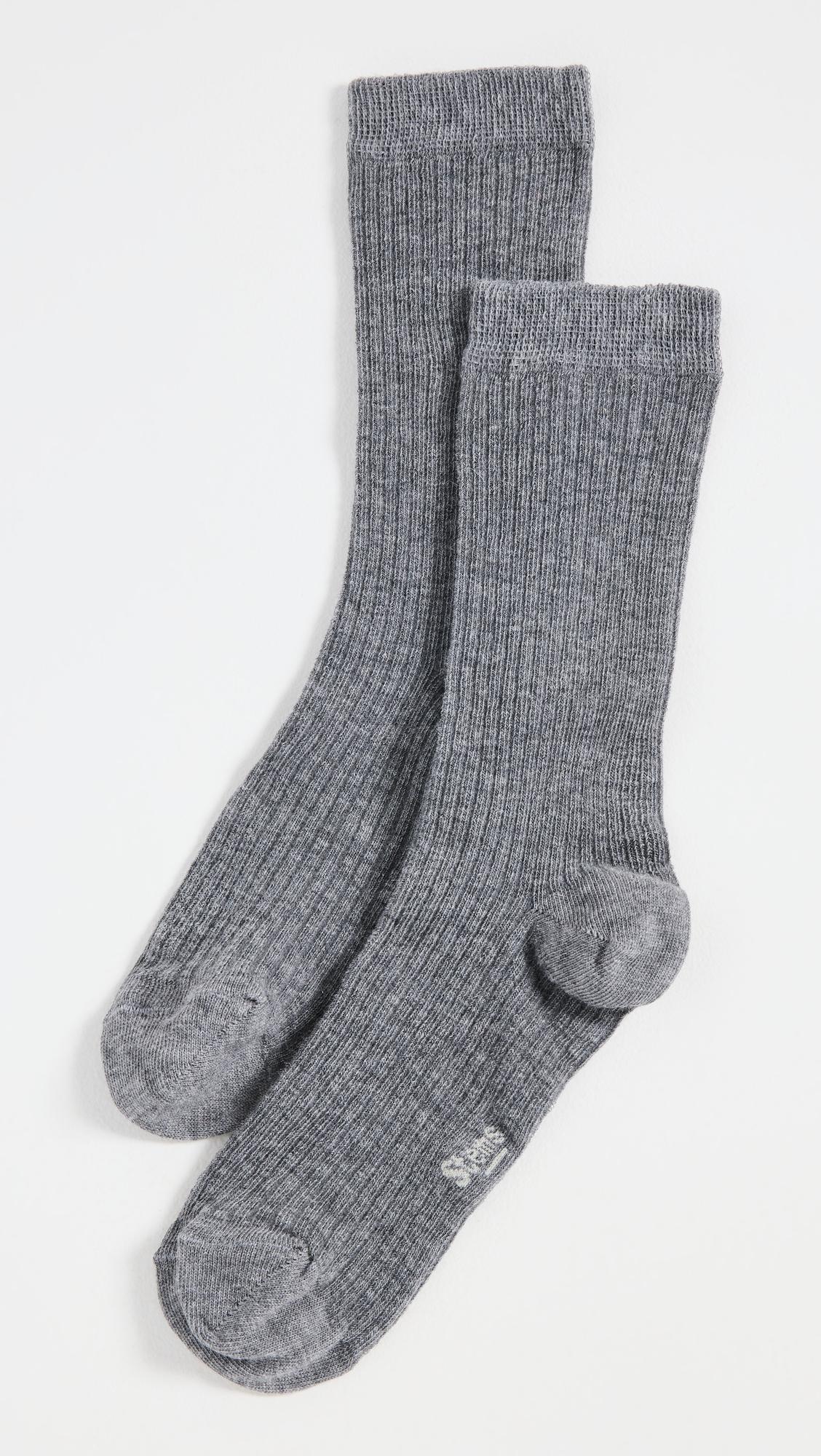 cloud cashmere crew socks