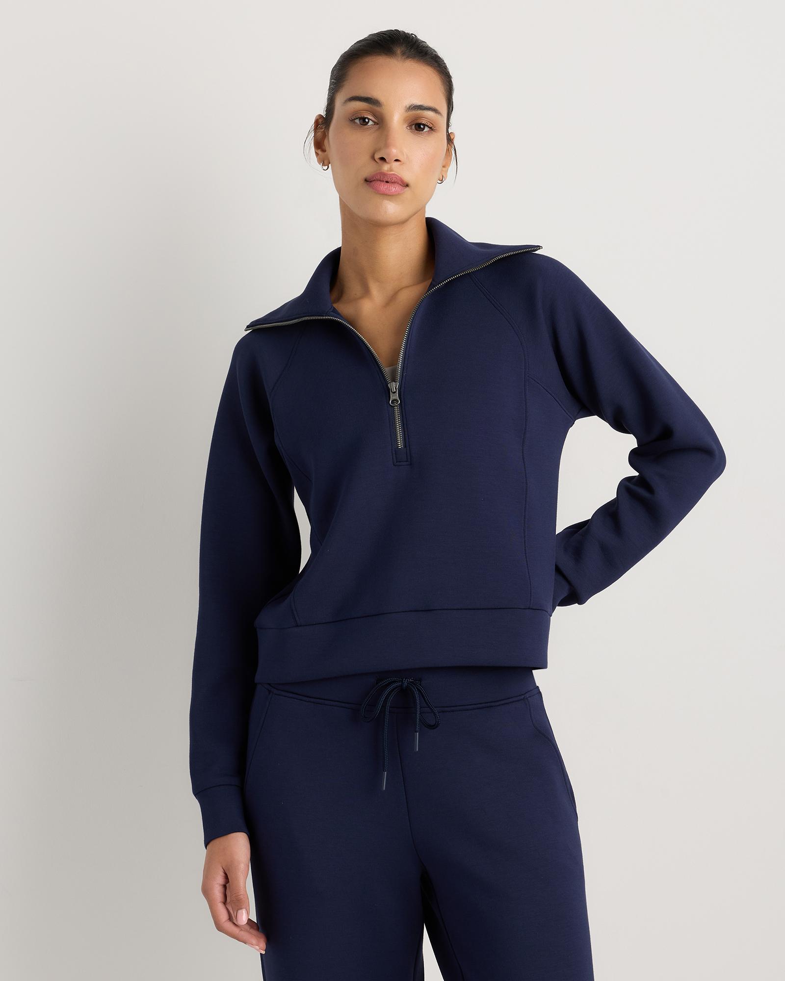 cloudcomfort half zip sweatshirt