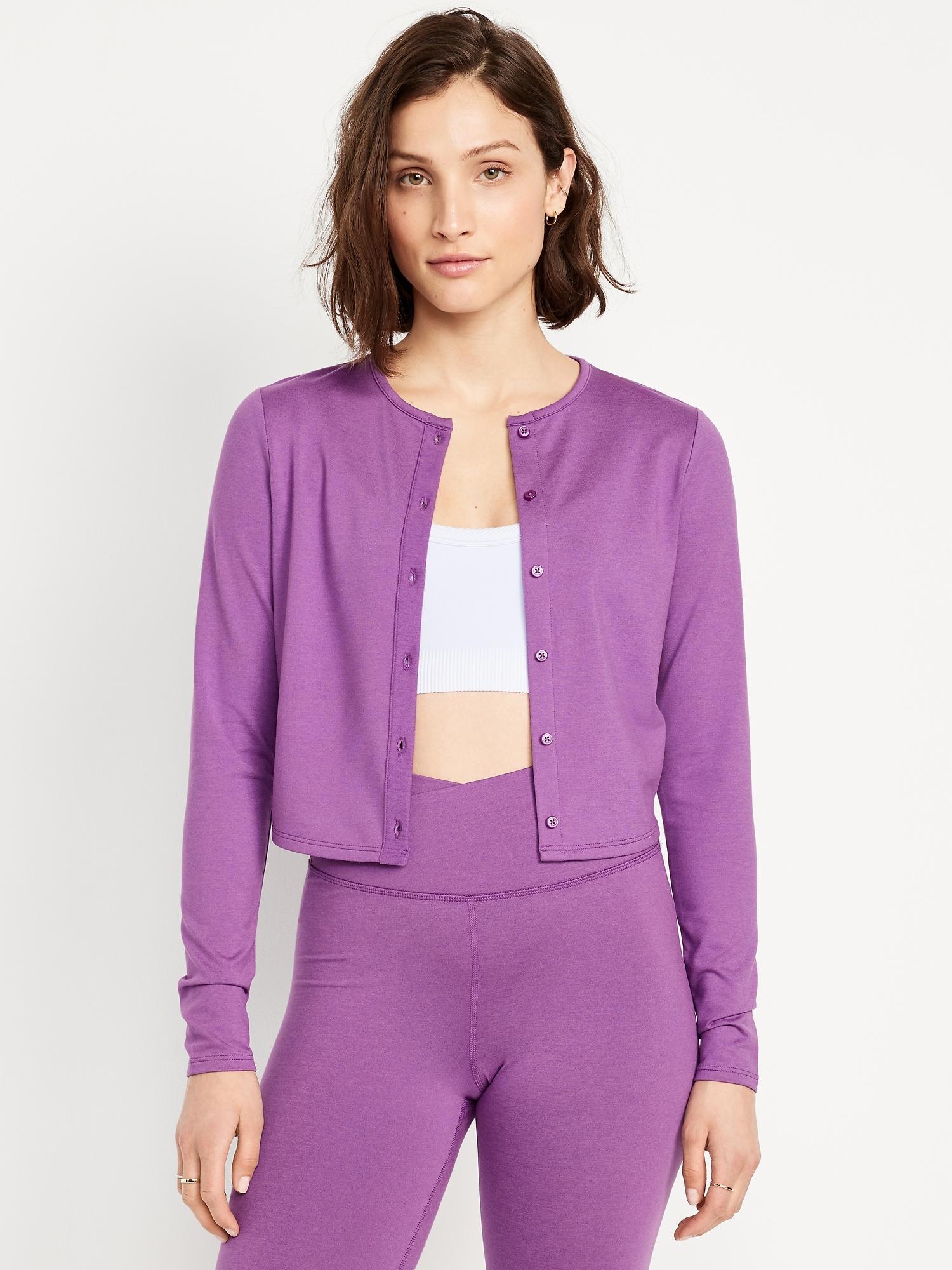 cloudcomfy cropped cardigan