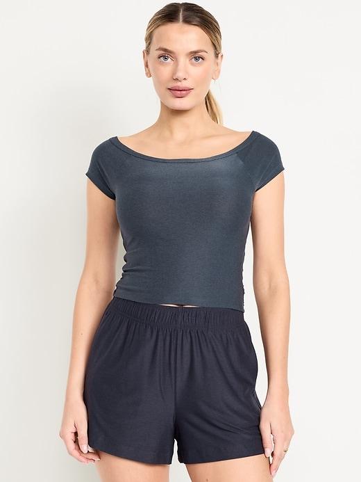 cloudmotion ballet twist-back top