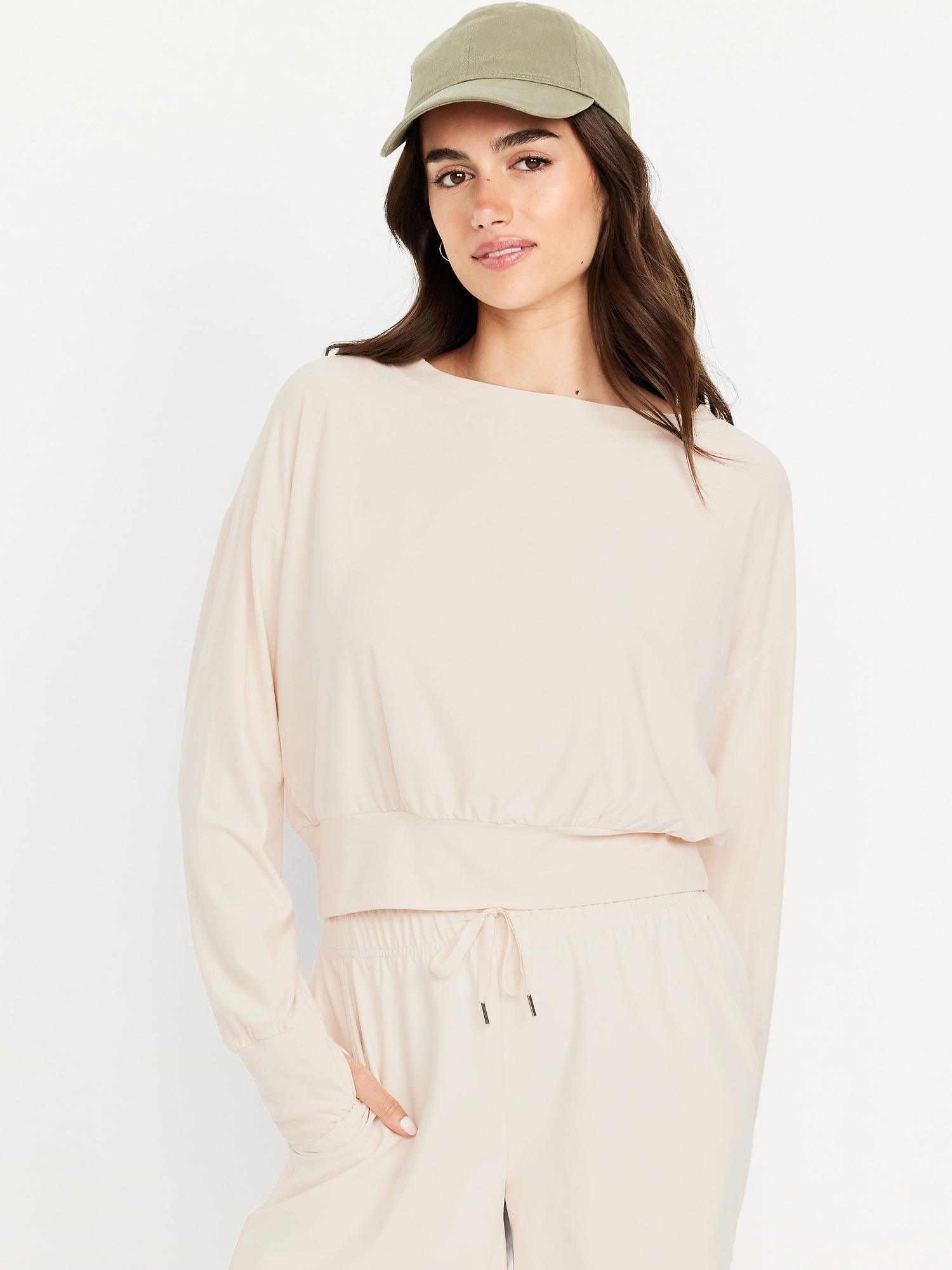 cloudmotion boat-neck top