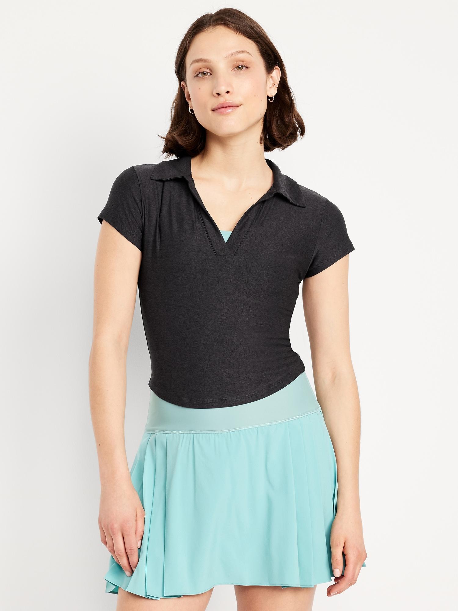 cloudmotion cropped polo