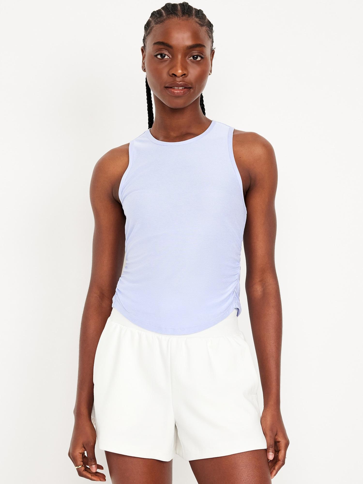 cloudmotion ruched tank top