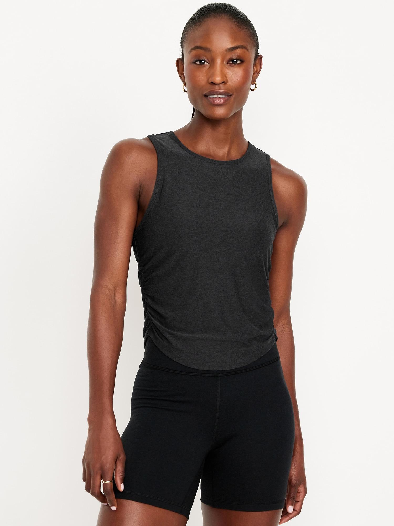 cloudmotion ruched tank top