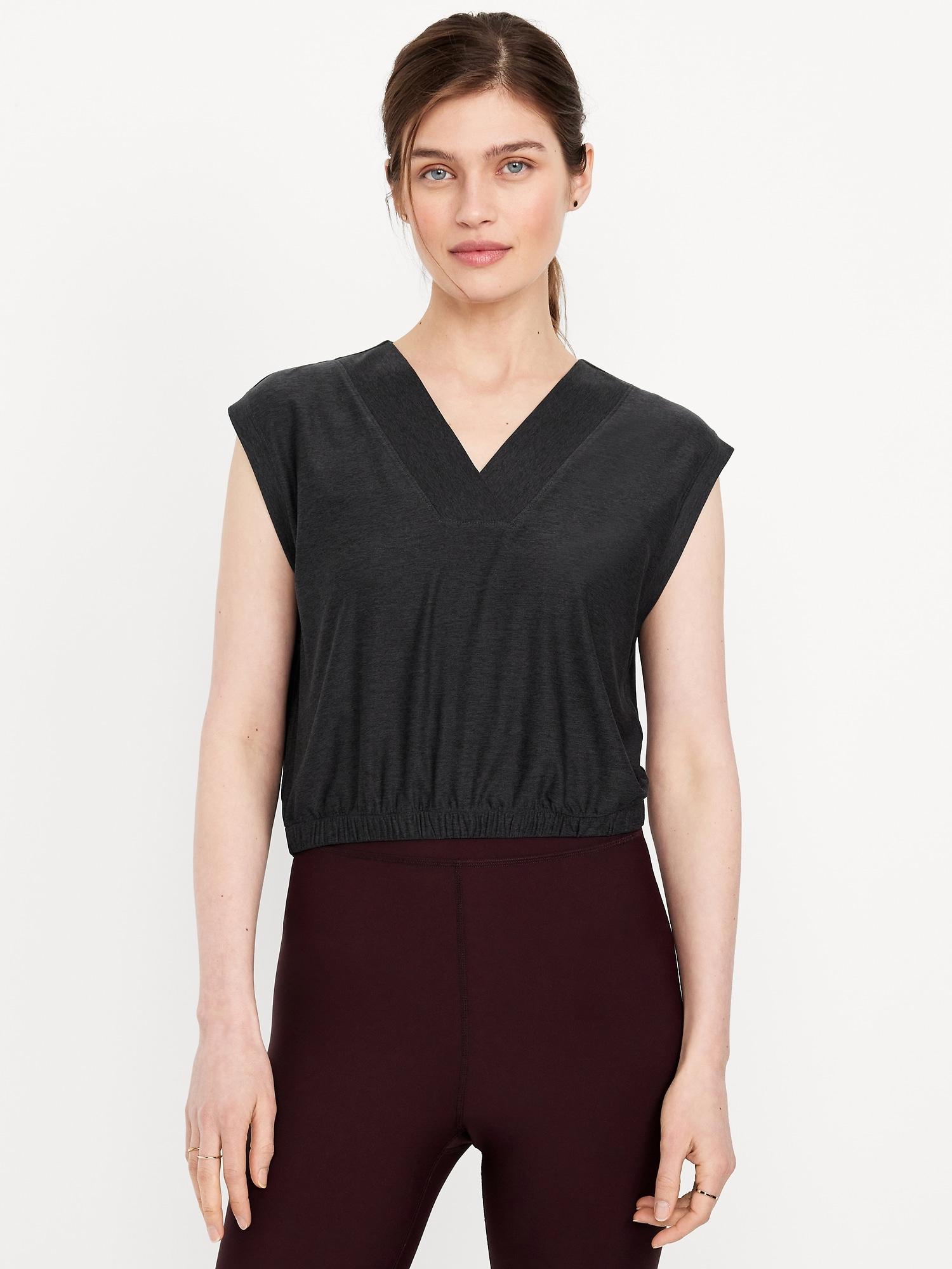 cloudmotion v-neck muscle tank