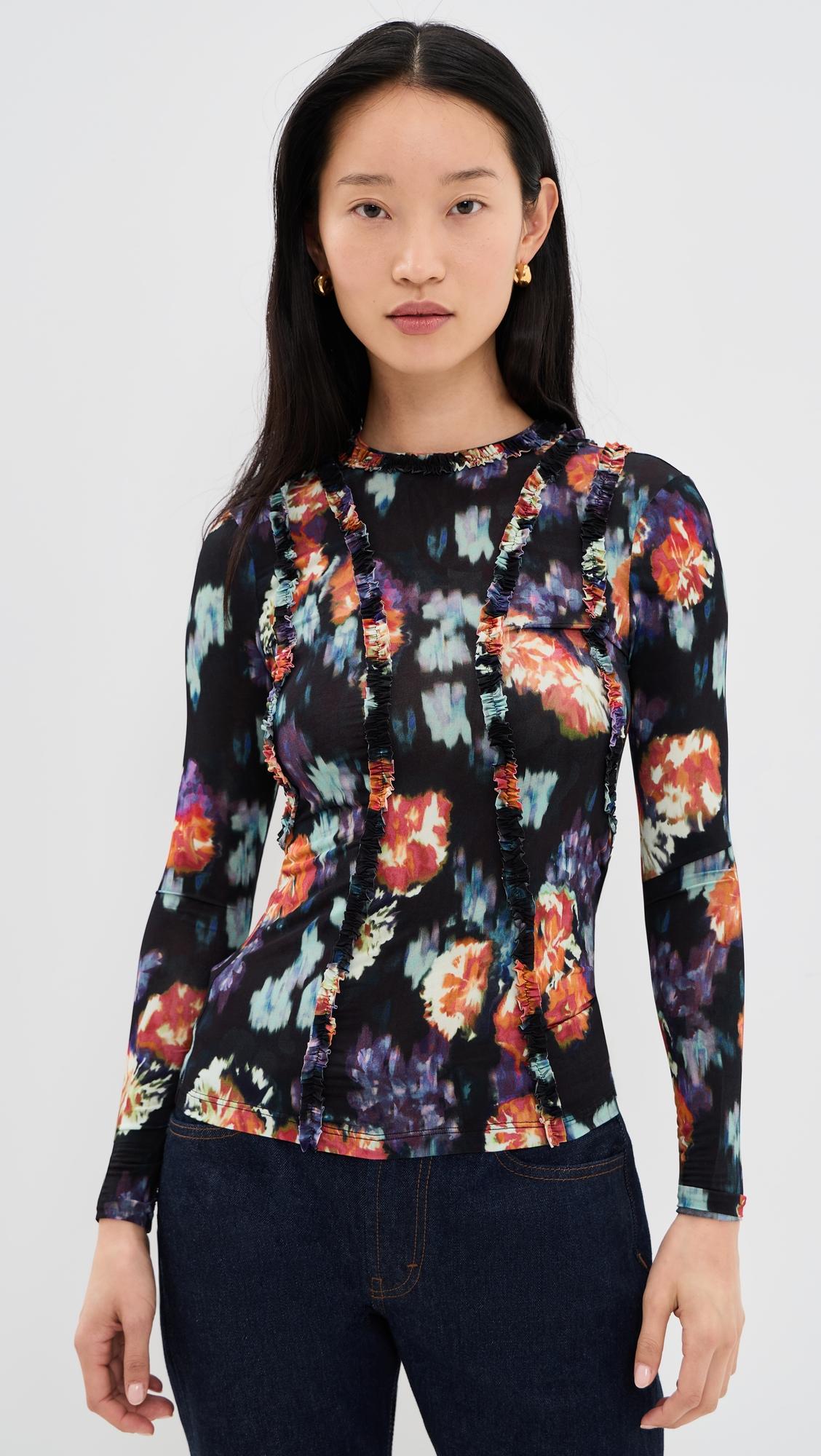 clover jersey top