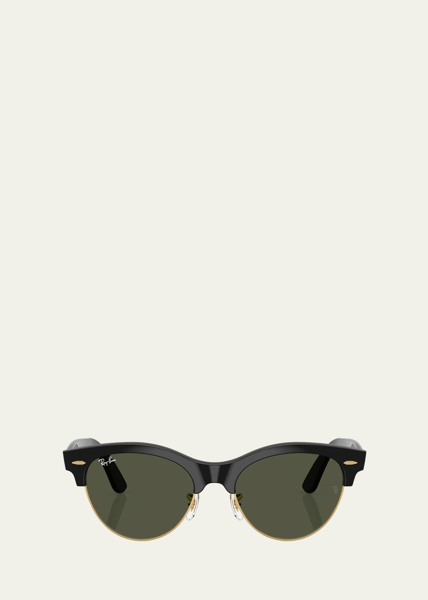clubmaster way plastic square sunglasses