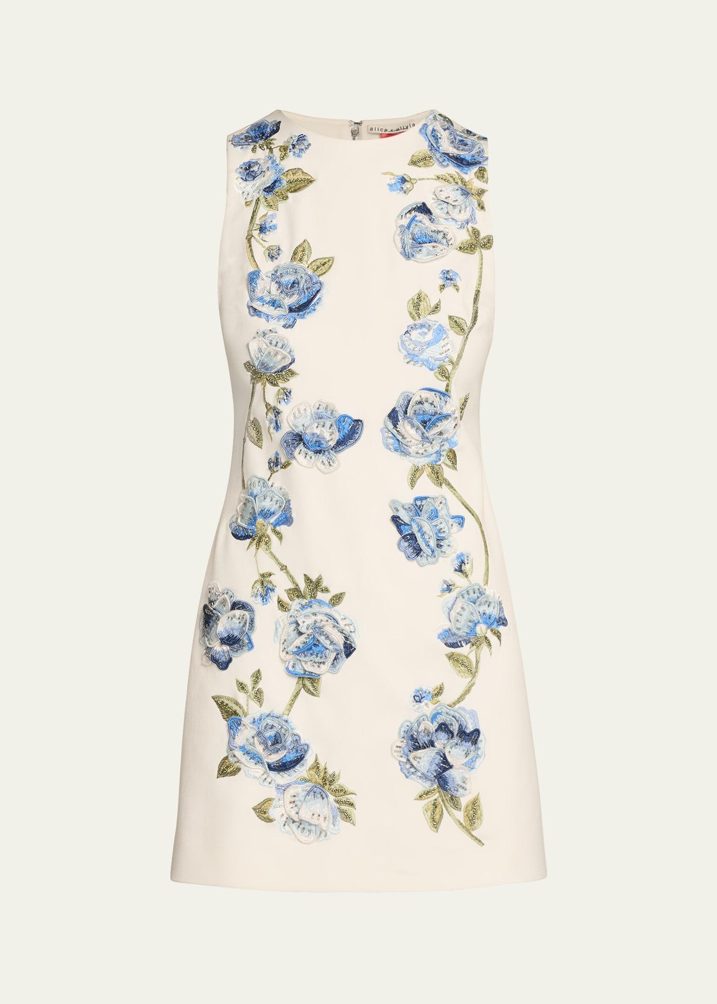 clyde embellished shift dress