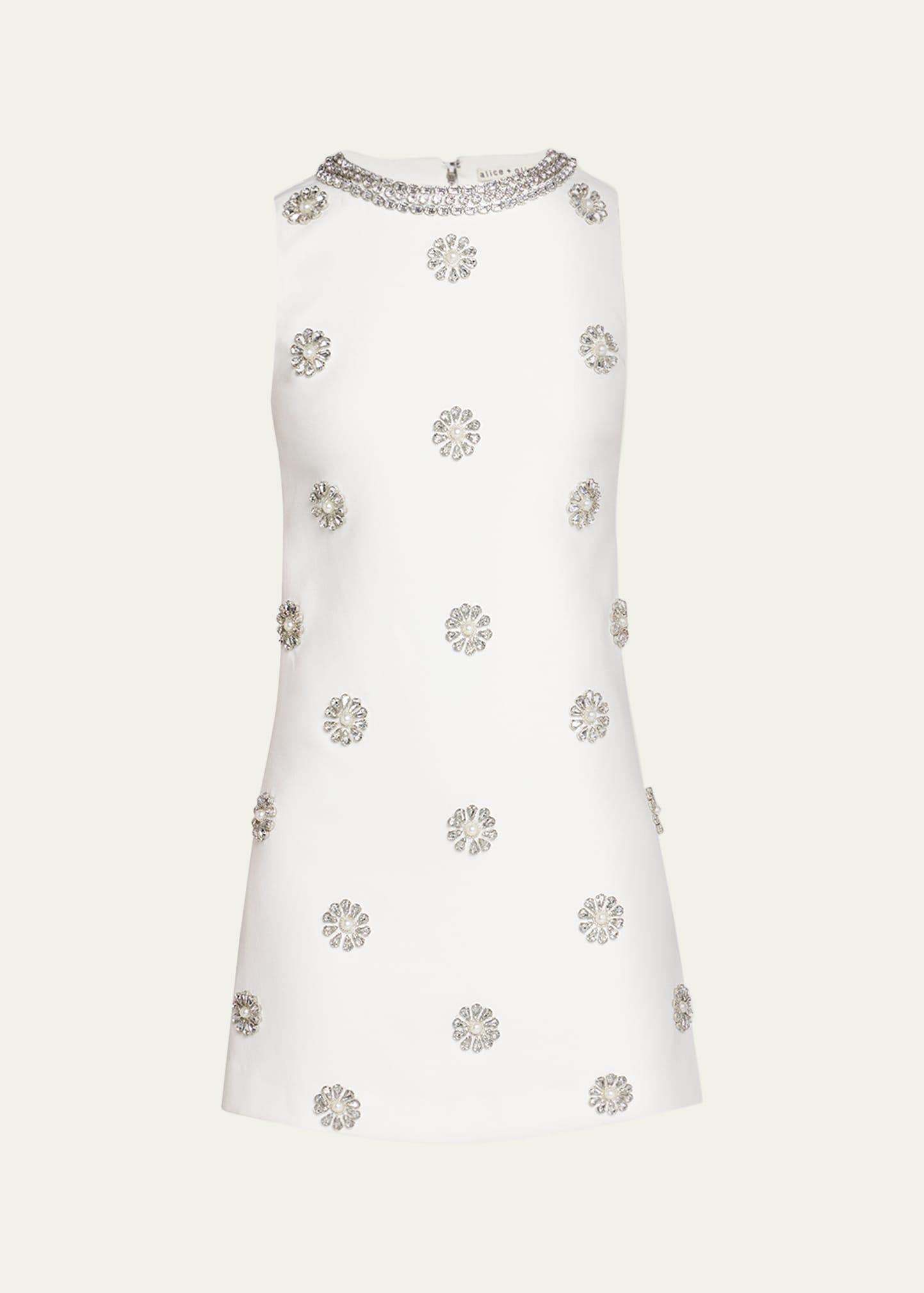 clyde embellished shift dress