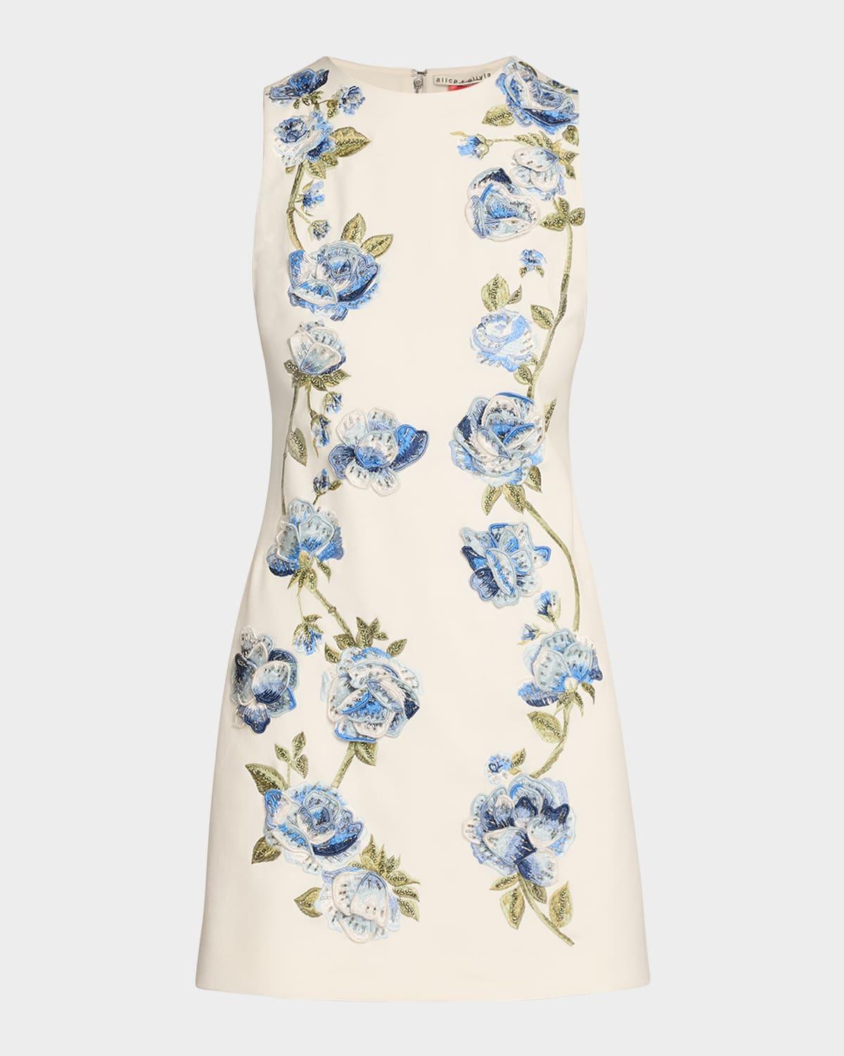 clyde embellished shift dress