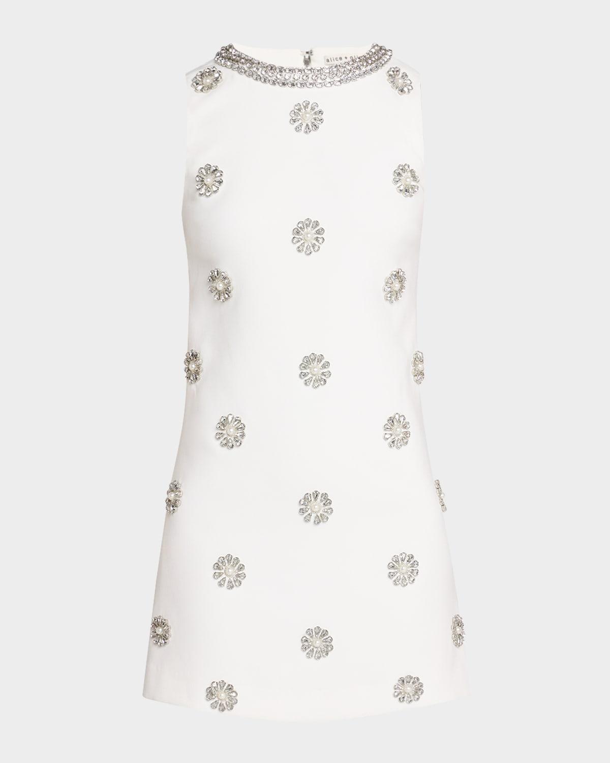 clyde embellished shift dress