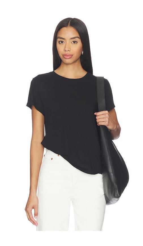 clyque tezza tee in black.