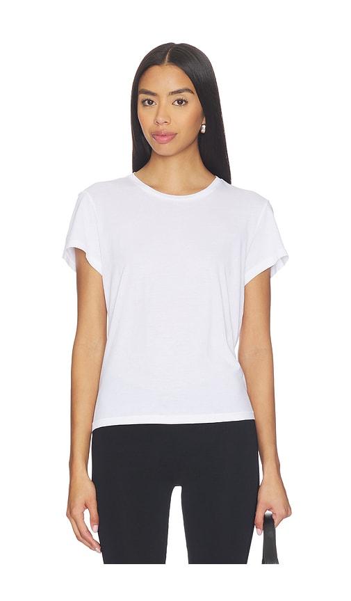 clyque tezza tee in white.