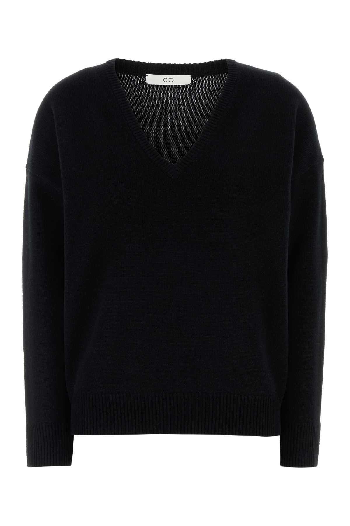 co black cashmere sweater