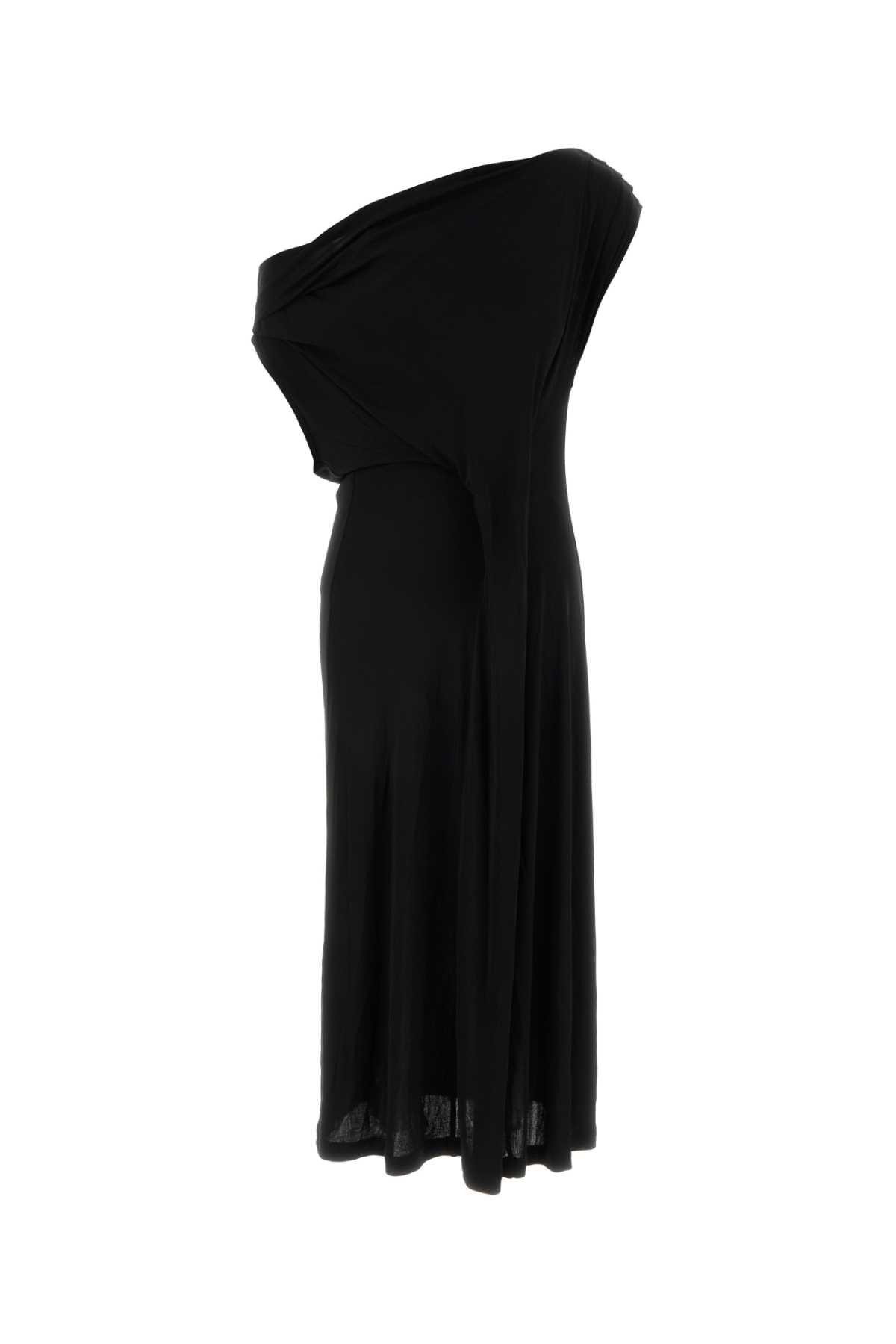 co black jersey one-shoulder dress