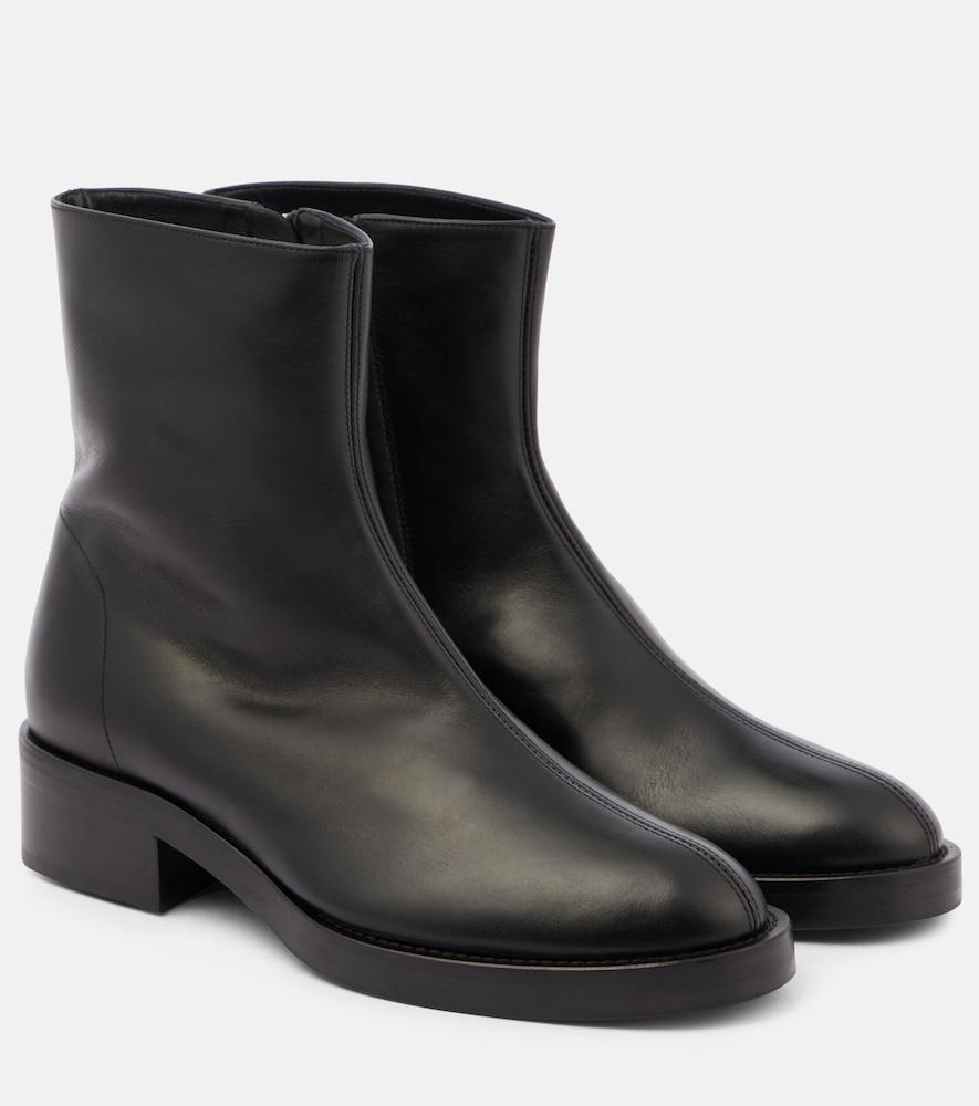 co leather ankle boots