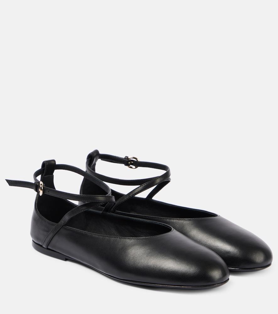 co leather ballet flats