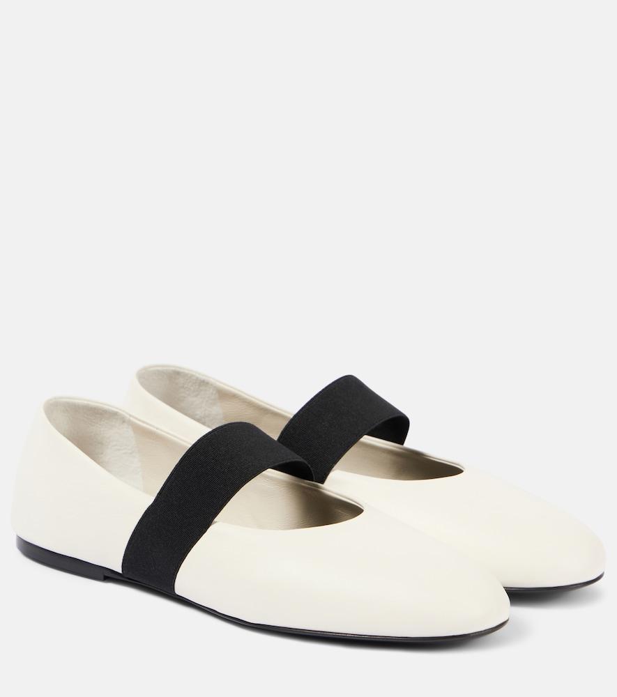 co leather ballet flats