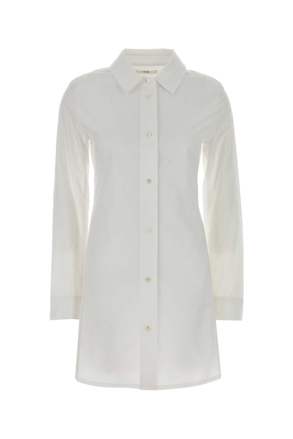 co white poplin shirt