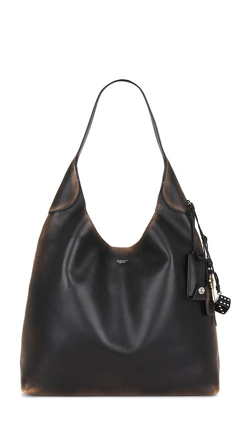 coach brooklyn shoulder bag 39 in black.