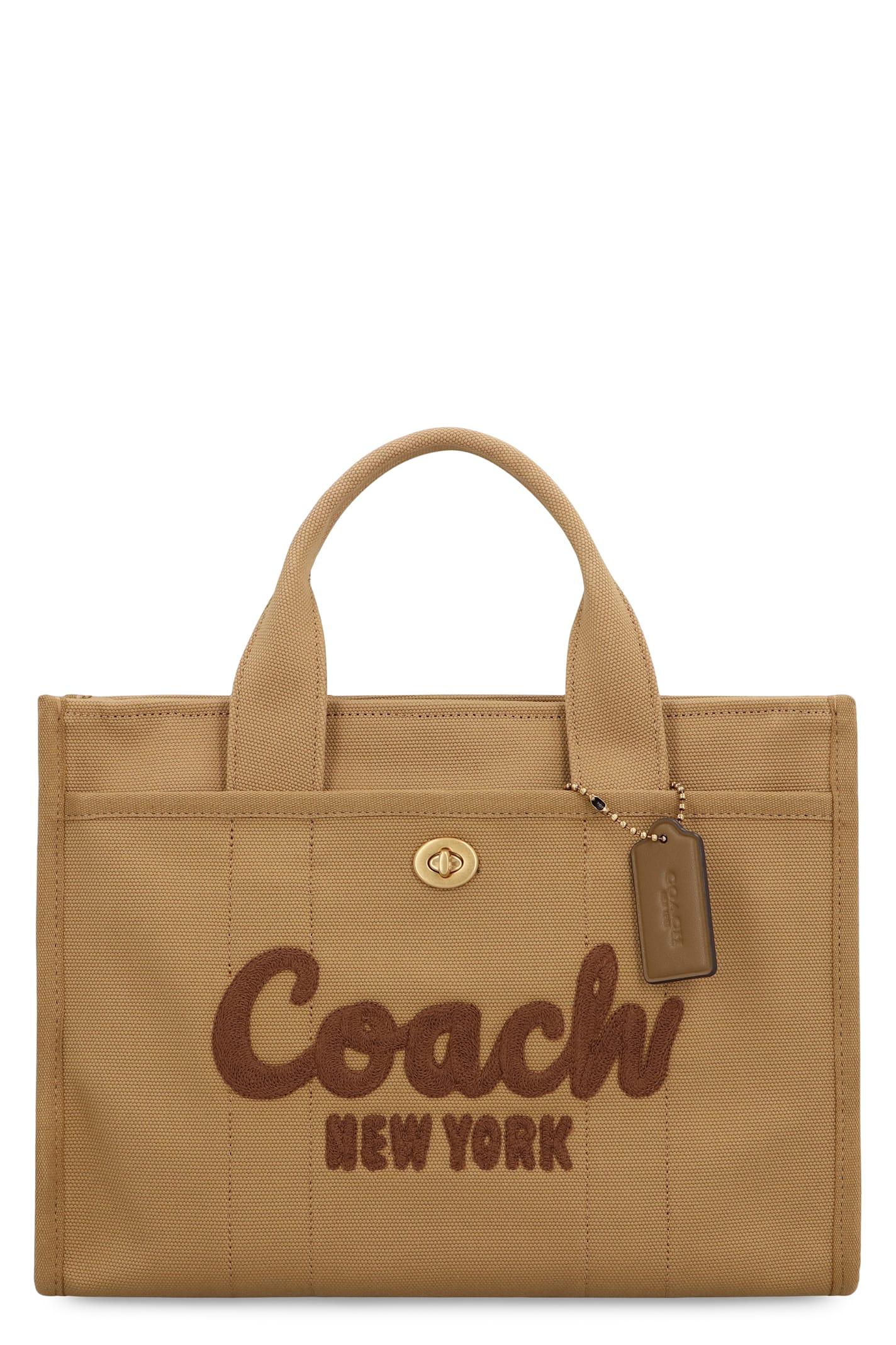 coach cargo tote bag