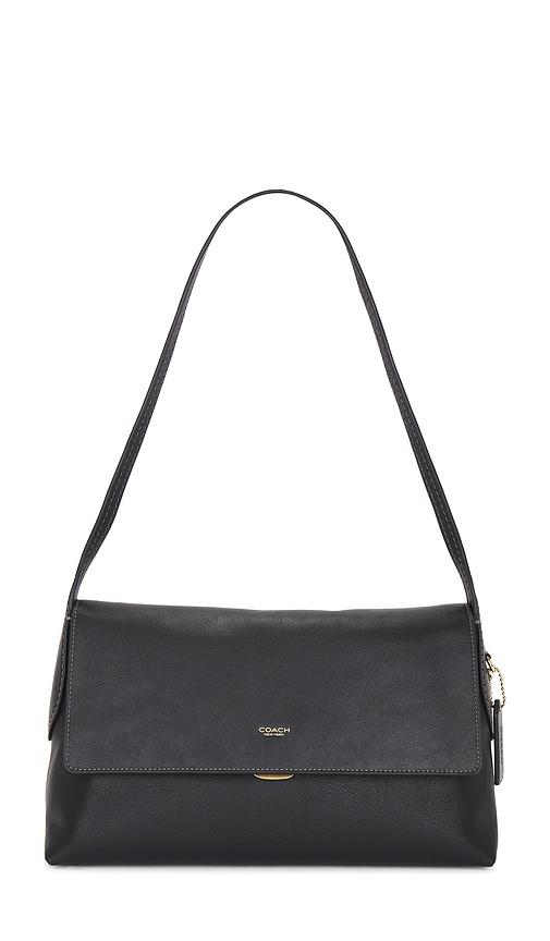coach chelsea shoulder bag 30 in black.