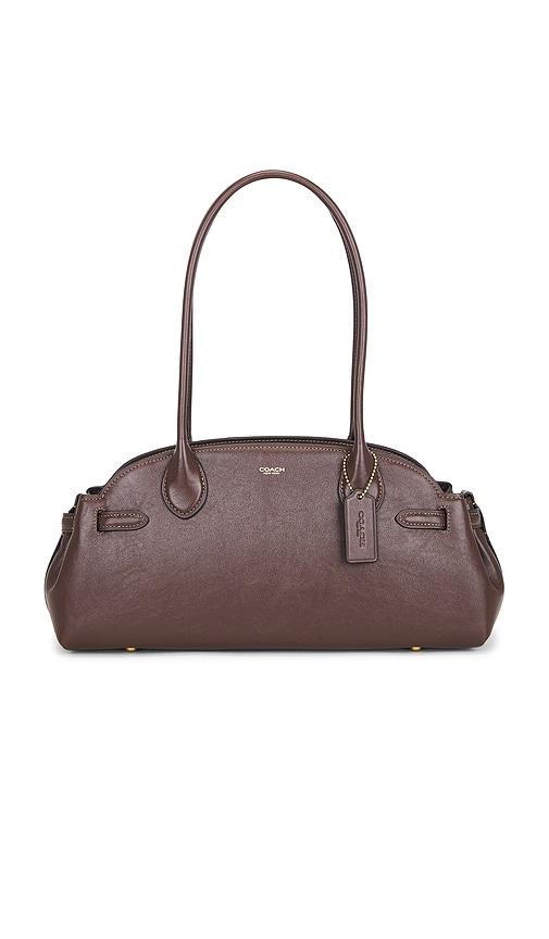 coach empire carryall 34 bag in brown.