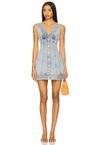 coast denim mini dress