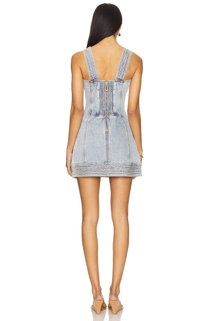 coast denim mini dress