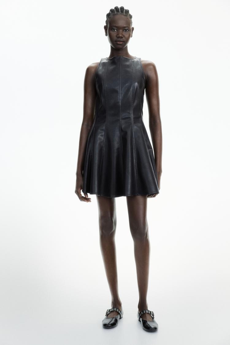 coated dress