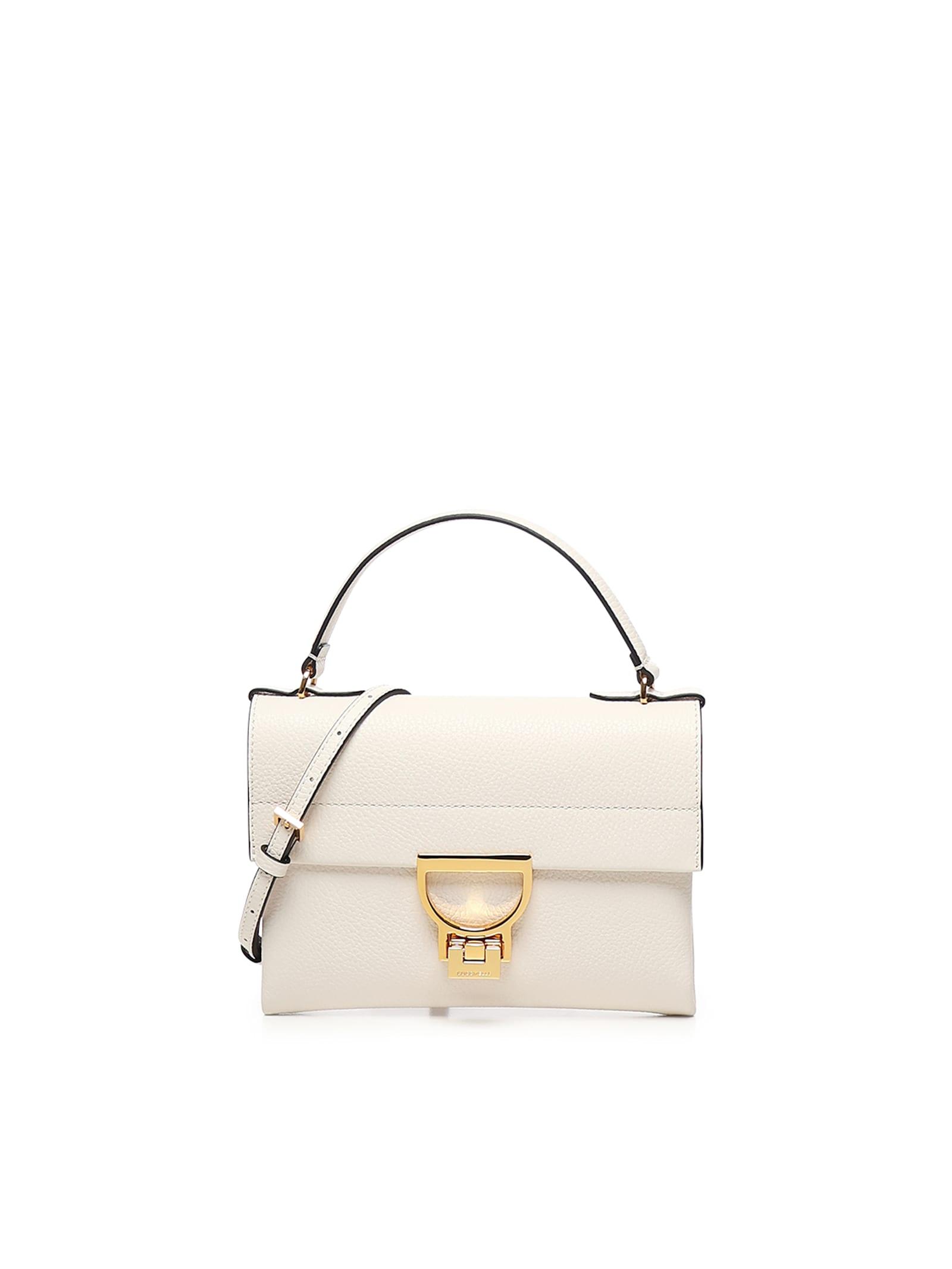 coccinelle arlettis mini bag in leather