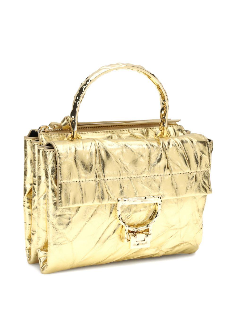 coccinelle bags gold leather - women