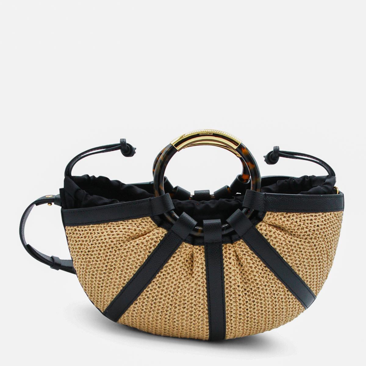 coccinelle bags natural/noir _le - women