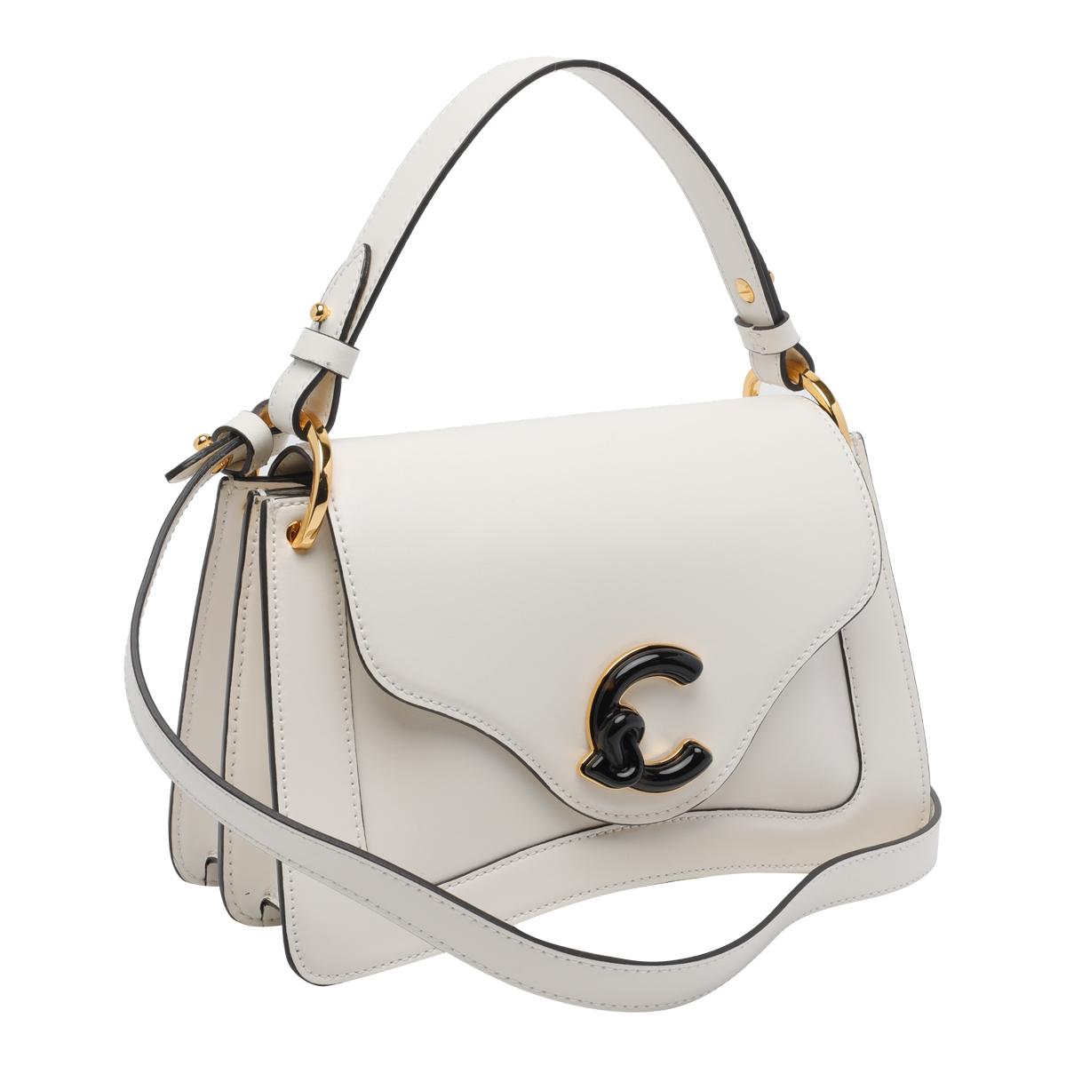 coccinelle bags white calf leather - women